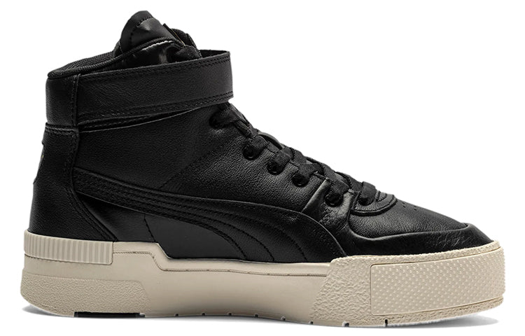 (WMNS) PUMA Cali Sport Top Warm Up Trainers Black 373436-06