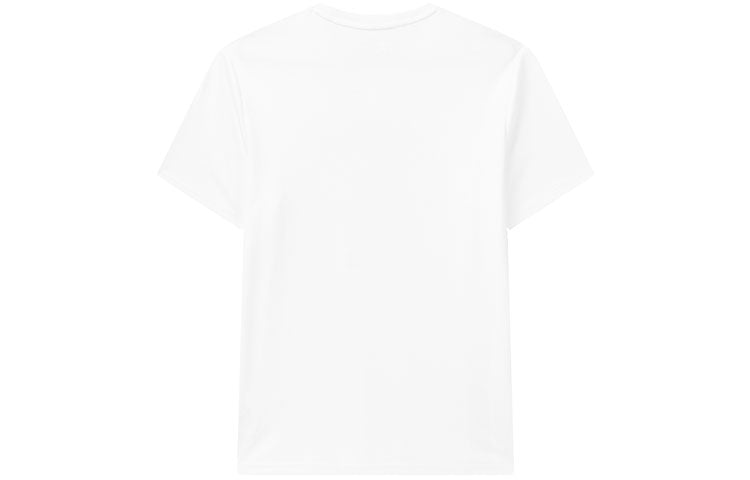 Men's FILA Chest Small Bee Pattern Printing Short Sleeve White T-Shirt F11M028120F-WT
