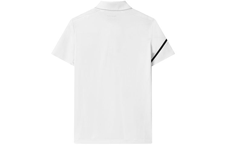 FILA Golf Sports Short Sleeve Polo Shirt White A11M135178F-WT