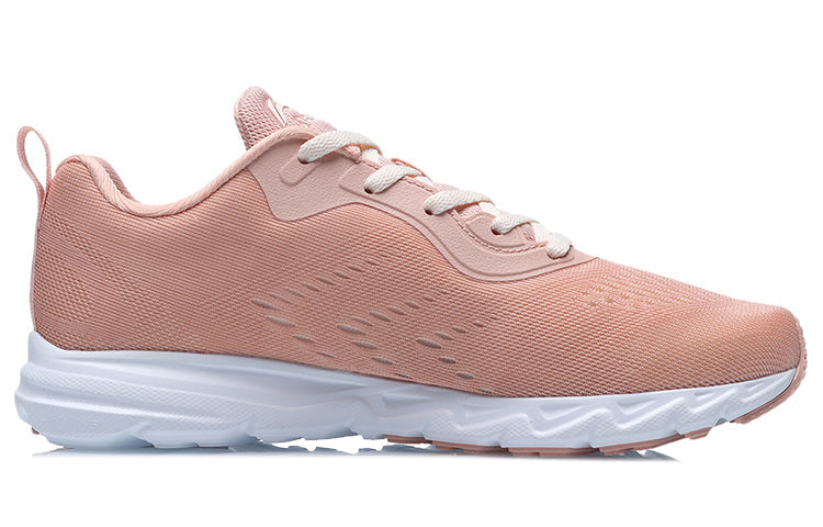 (WMNS) Li-Ning Lightweight Running Shoes 'Rose Pink White' ARBR006-4