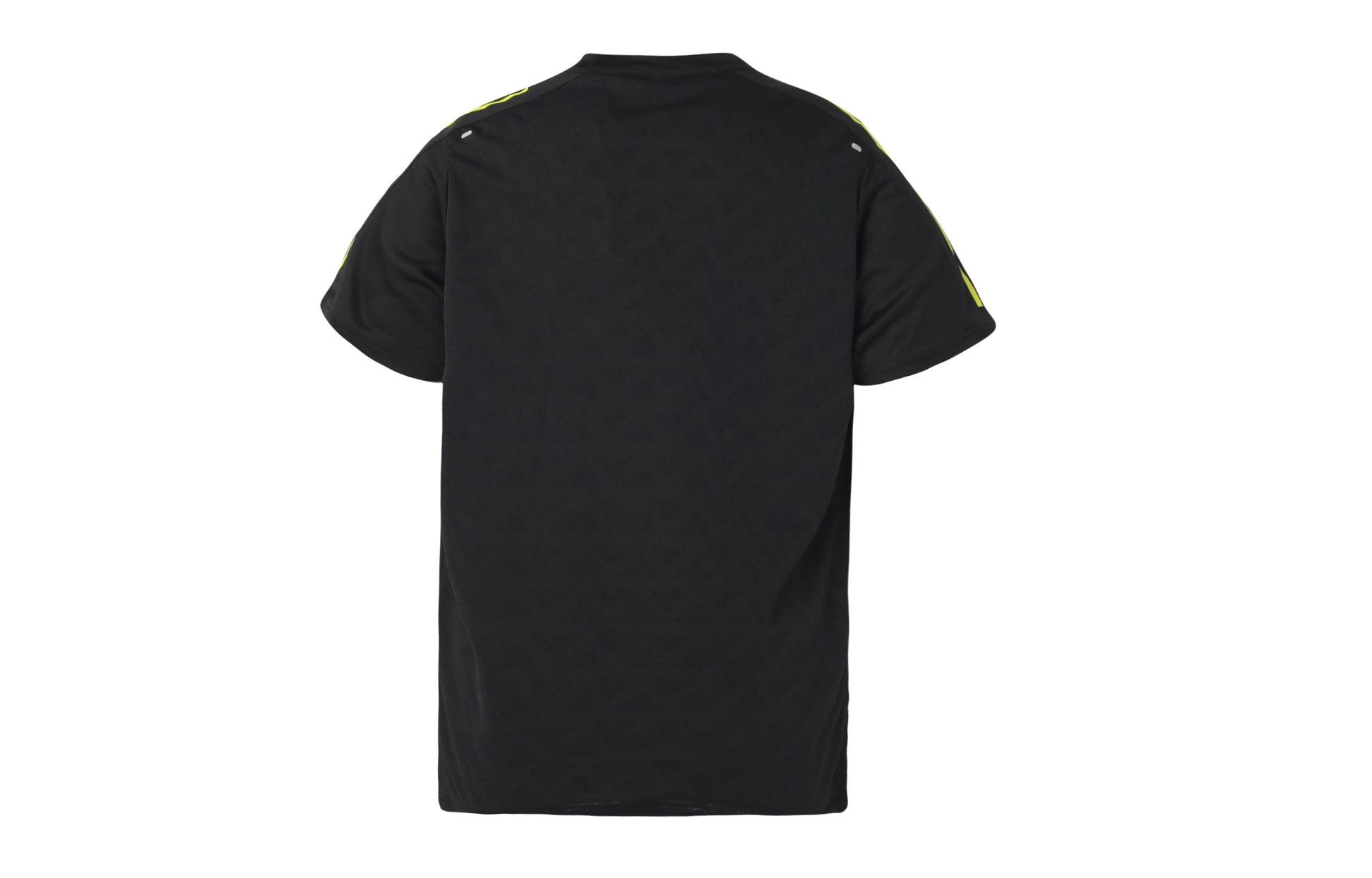 adidas Sports Training Quick Dry Stripe Printing Short Sleeve Black GM6002