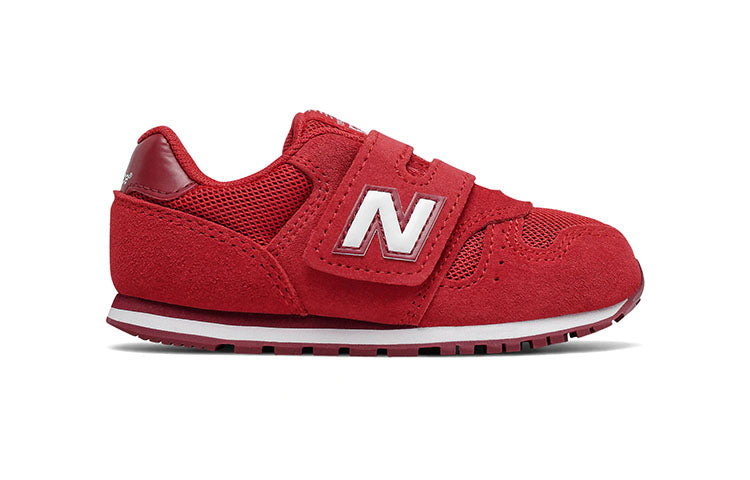 (TD) New Balance 373 Hook and Loop Red IV373SB