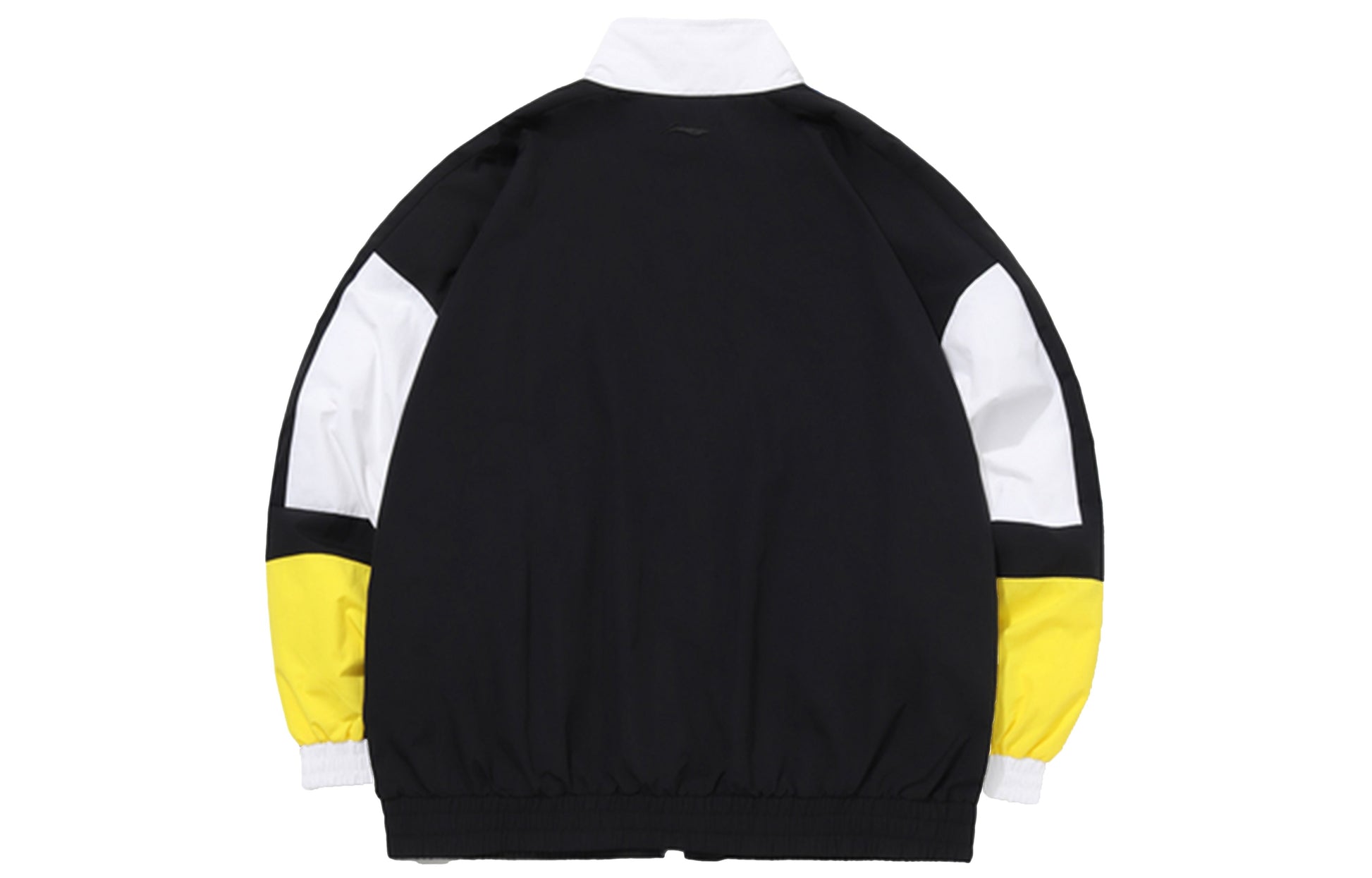 Li-Ning CF Series x Dunhuang Museum Crossover Colorblock Stand Collar Loose Jacket Couple Style Black AJDQ448-3