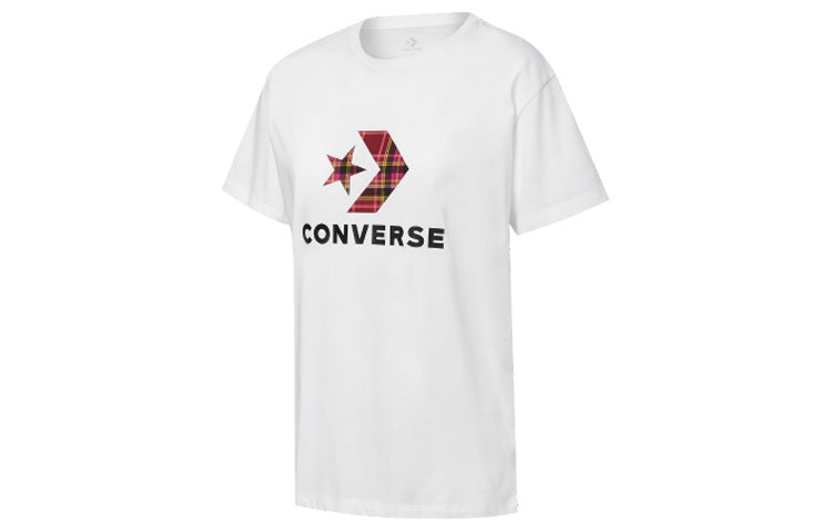 Converse Contrasting Colors Printing Short Sleeve Asia Sizing 'White' 10020874102