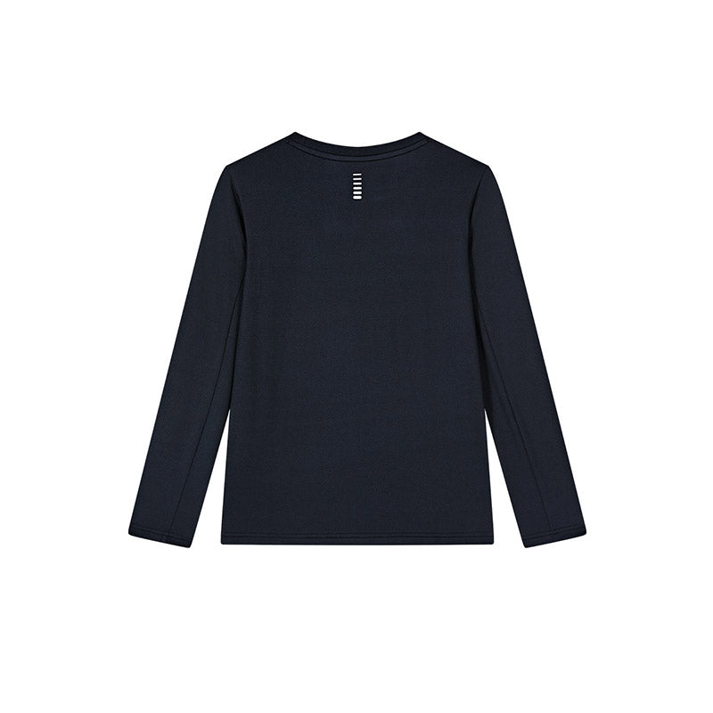 (GS) Under Armour Logo Printed Sweater 'Black Teal' 241101350