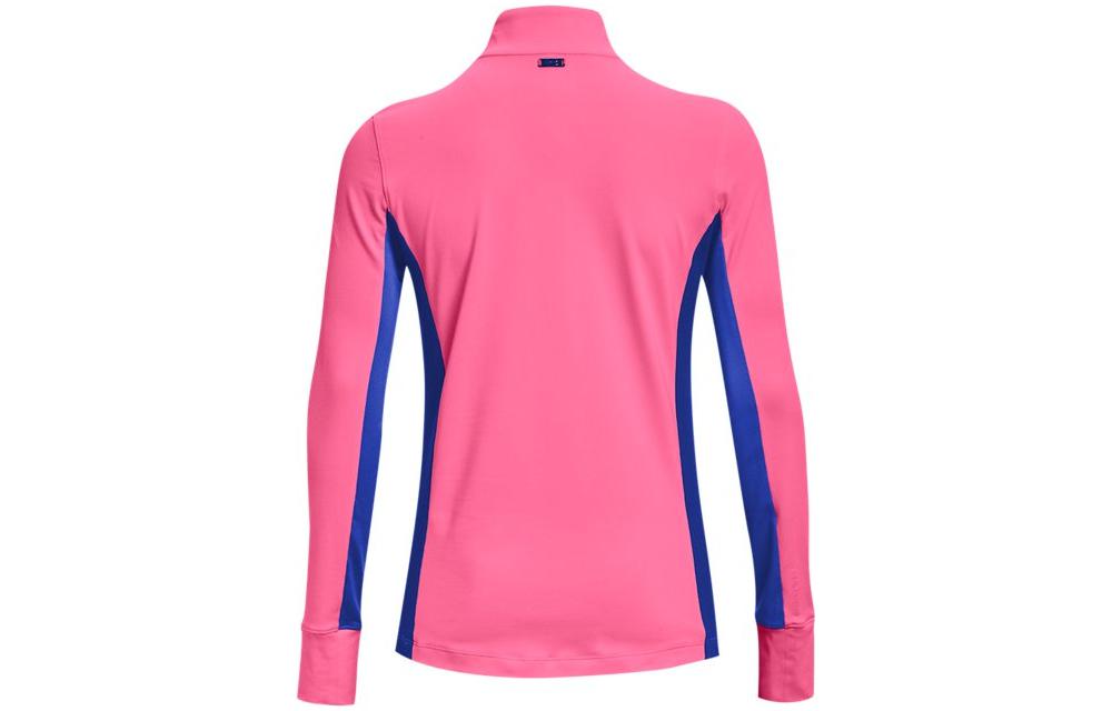 (WMNS) Under Armour Storm Midlayer 1/2 Zip Sweatshirt 'Pink Blue' 1370140-640