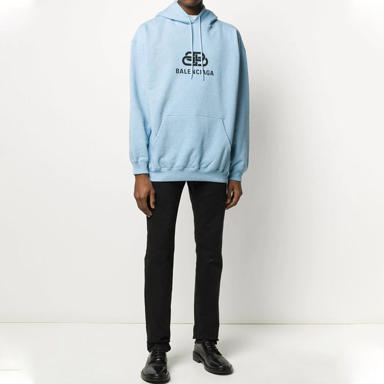 Men's Balenciaga AW19 Printing Light Blue 570811THV78