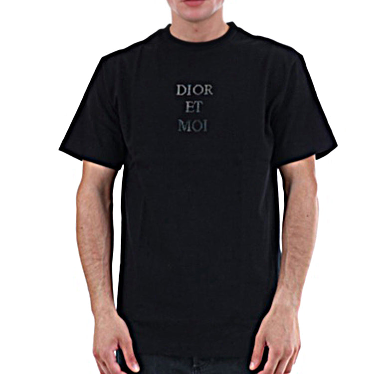 DIOR & Moi Sequin Logo For Men Black 933J604A-0554-986