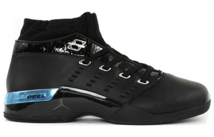 Air Jordan 17 OG Low 'Black Chrome' 303891-004