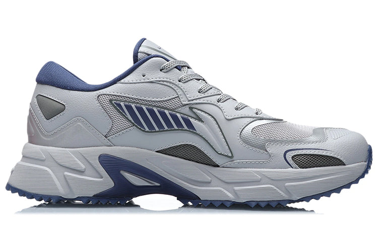 Li-Ning Stylish Running 'Grey Blue' ARLS025-2YC