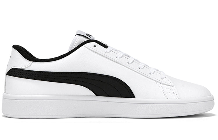 (GS) PUMA Smash v2 Garment Washed Jr Black/White 371471-02