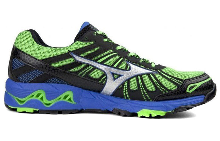 Mizuno Wave Mujin 3 GTX Low Tops Wear-resistant Green Blue J1GJ165703