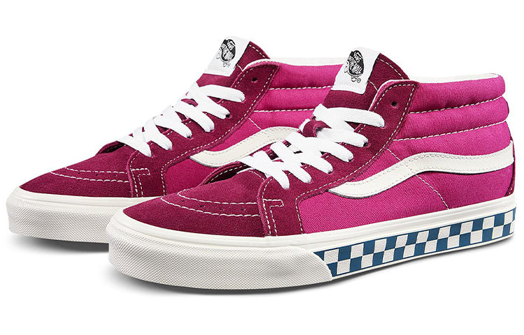 Vans Sk8-Mid Reissue 'Checker Sidewall - Rumba Red Jazzy' VN0A391FWQ5