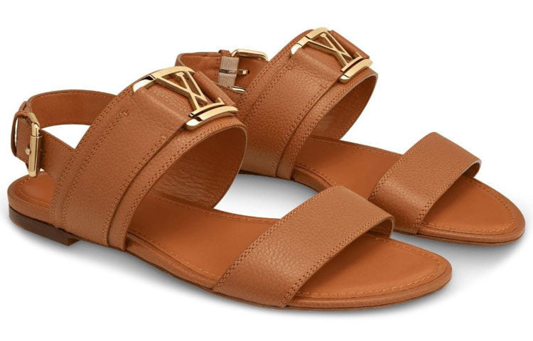 (WMNS) LOUIS VUITTON LV Horizon 2 Straps Flat 'Brown' 1A64WX
