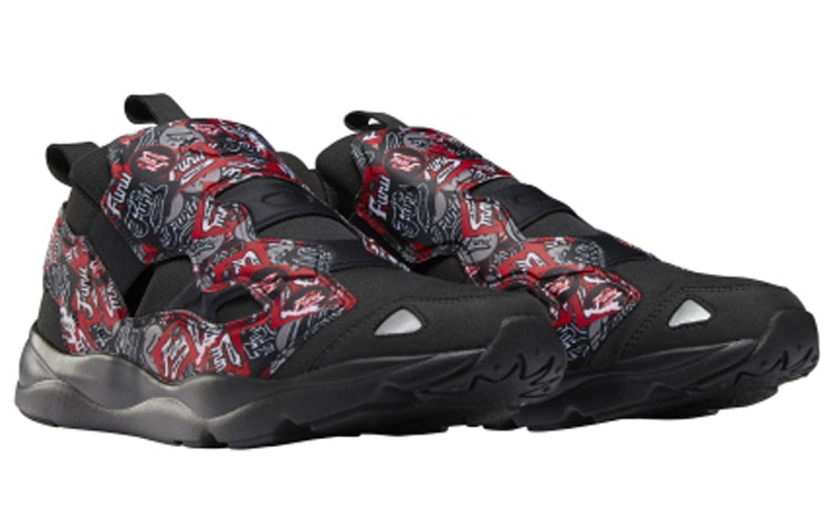 Reebok Furylite 3.0 Black Red Graffiti 'Black Red' FU9292