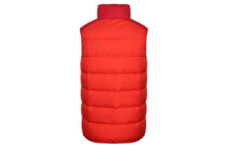 Nike Colorblock Stay Warm Windproof Stand Collar Down Vest Red 928859-687
