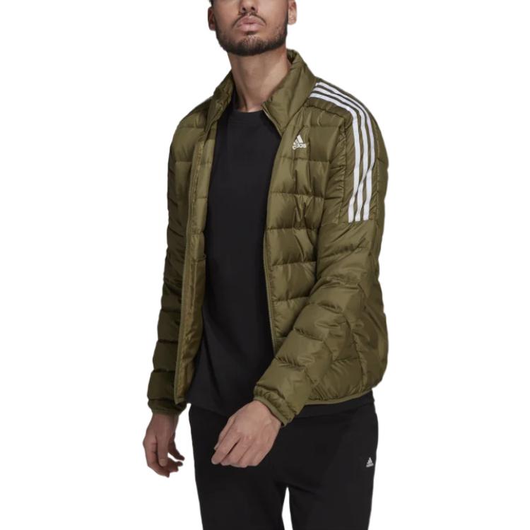 adidas Essentials Down Jacket 'Focus Olive' GT9168