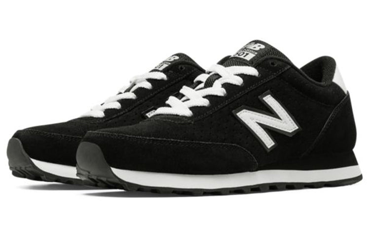 (WMNS) New Balance 501 Series Breathable Wear-resistant Non-Slip Low Tops Retro Black White WL501SUB