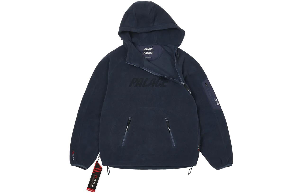 Palace FW22 Cross-zip Thickened Jacket 'Navy' P23JK129