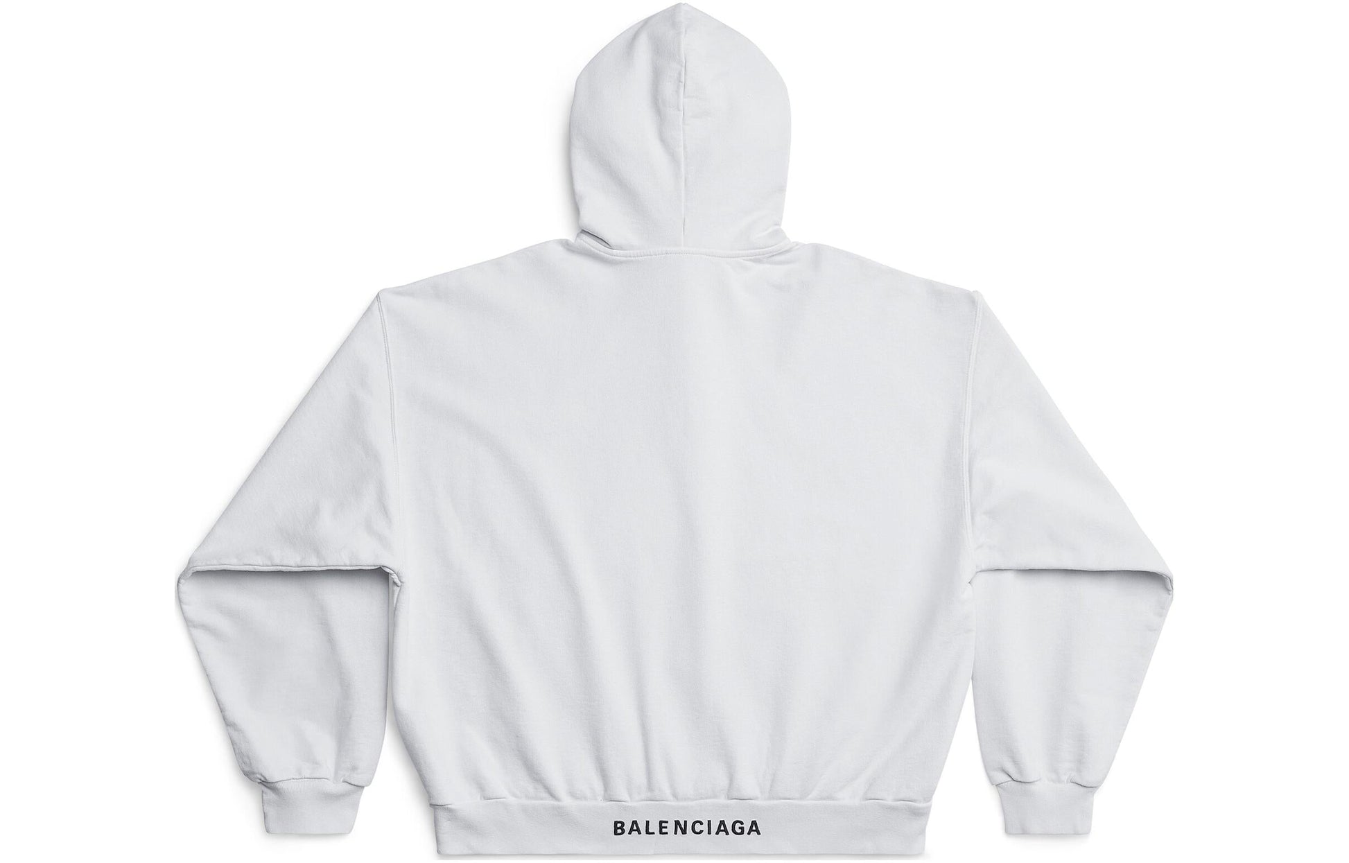 Balenciaga I Love Hoodie Medium Fit 'White' 742603TOVH59081