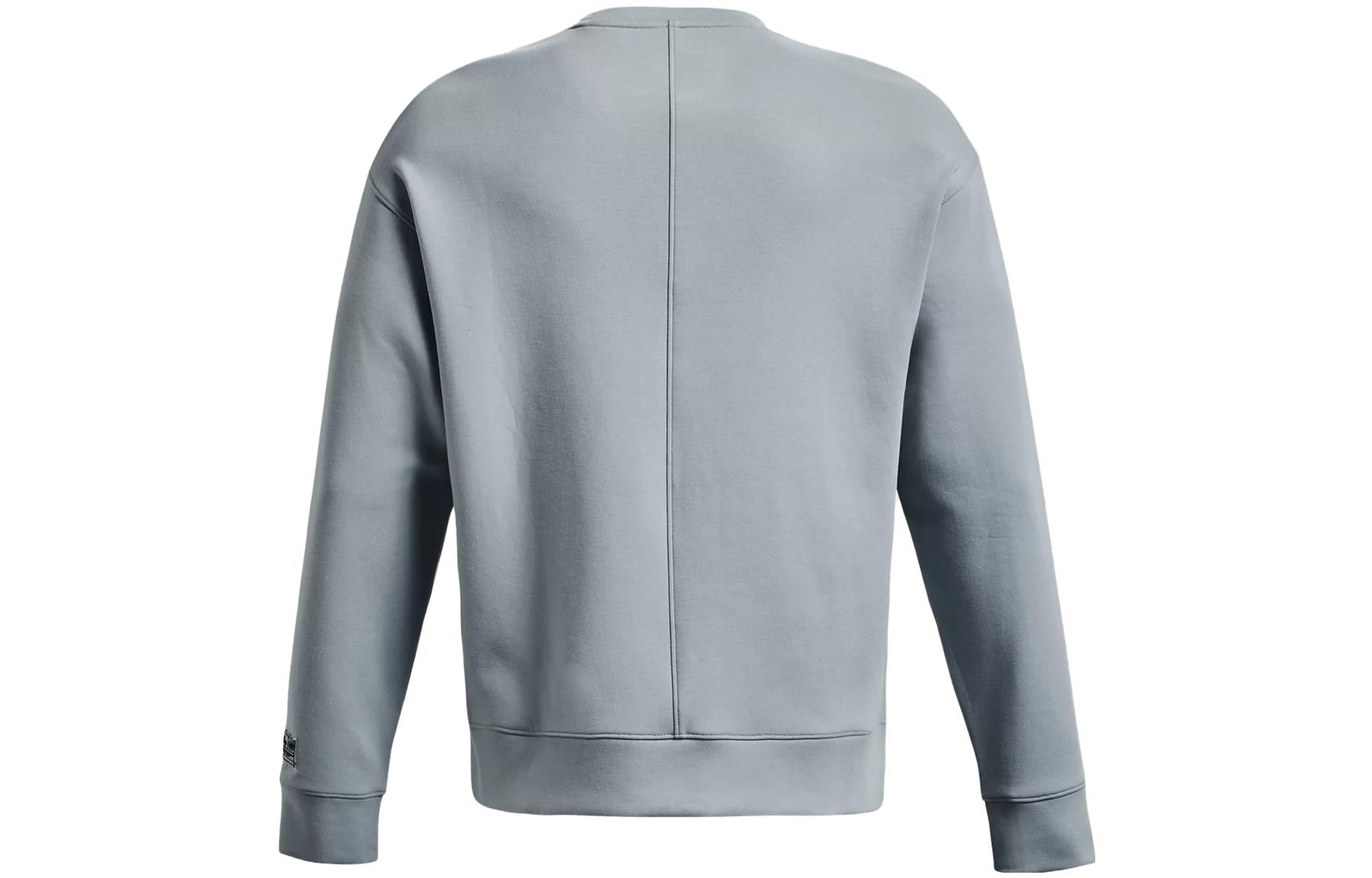 Under Armour Summit Fleece Knit Crew 'Grey Blue' 1377172-465