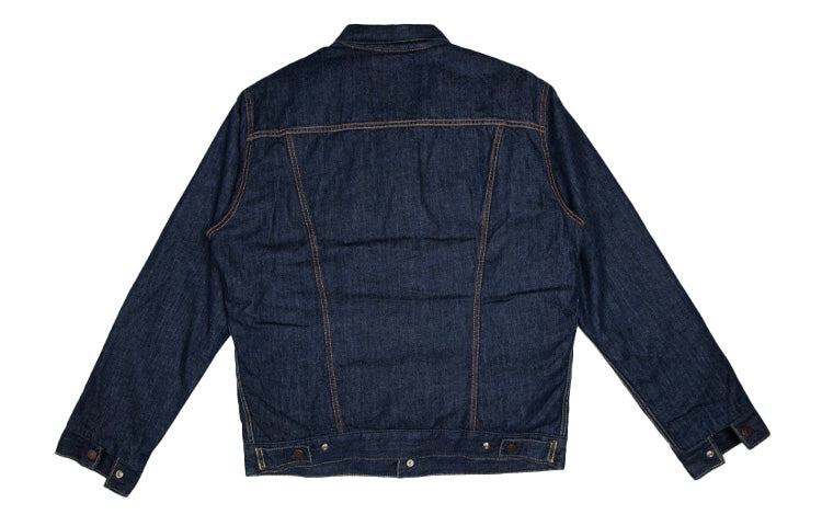 Levis Denim Down Jacket Unisex Blue 36079-0000