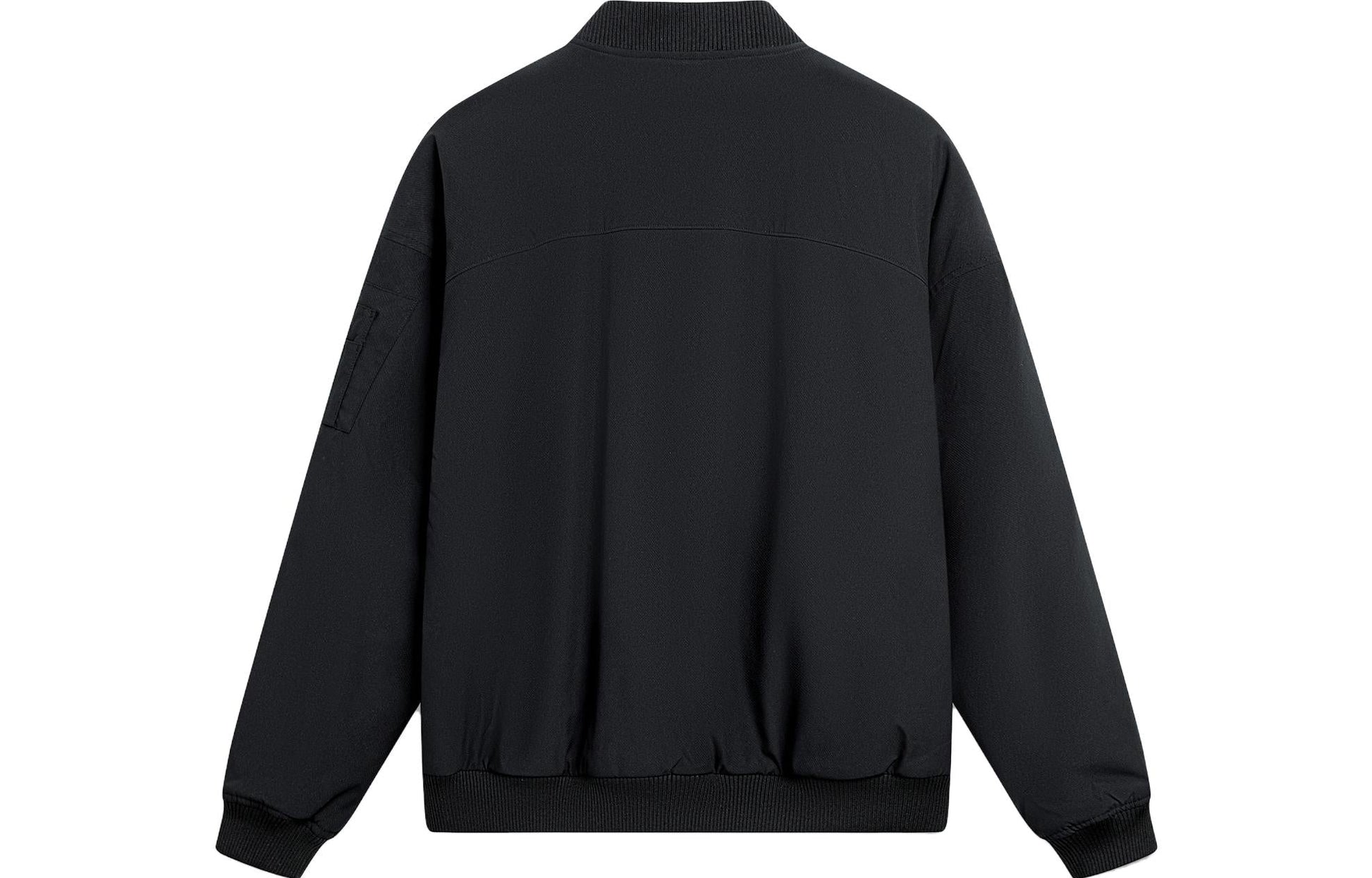 Li-Ning Chinese Culture Logo Bomber Jacket 'Black' AJMT095-2