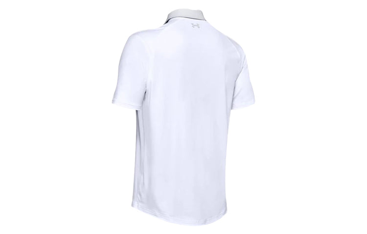 Under Armour Iso-Chill Printed Polo Shirt 'White' 1350037-100