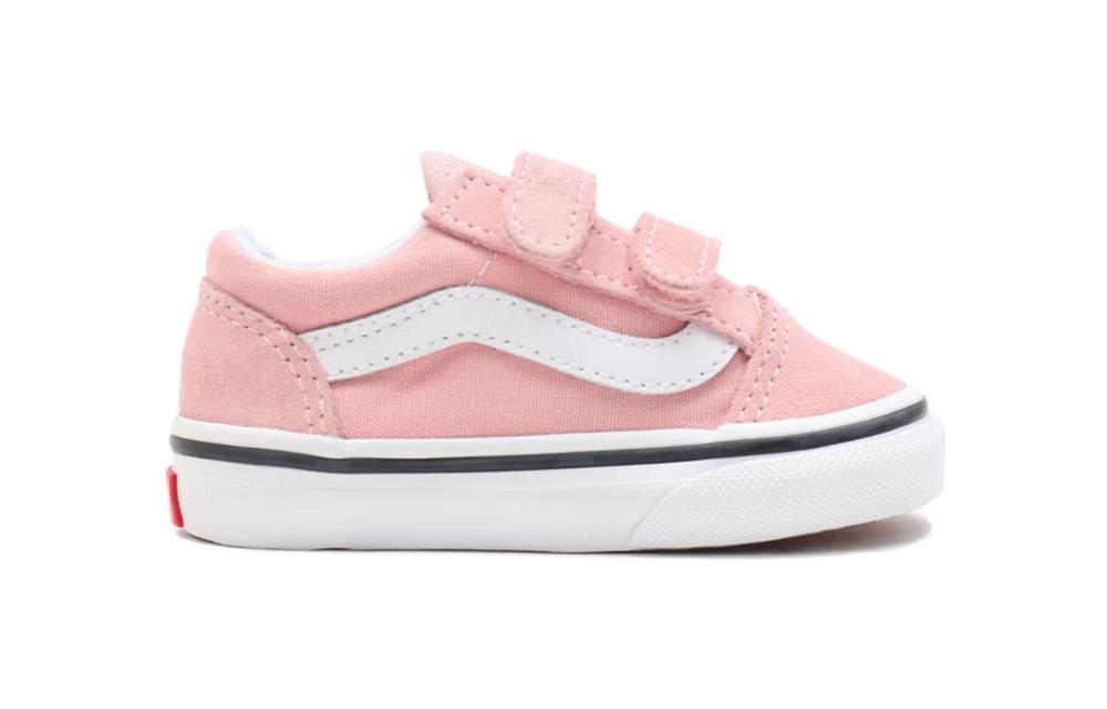 (TD) Vans Old Skool Velcro 'Powder Pink' VN000D3Y9AL