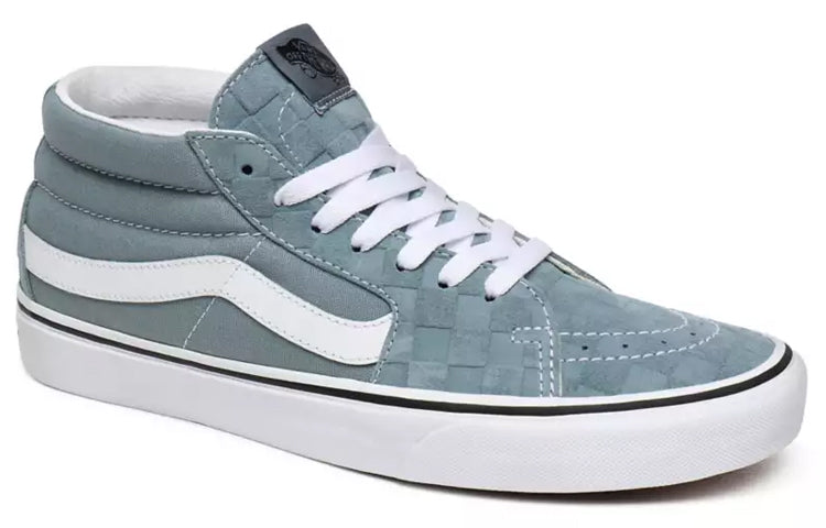 Vans Deboss Checkerboard SK8-Mid Gray VN0A3WM3XHY