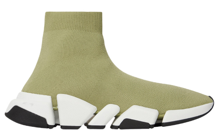 Balenciaga Speed 2.0 Sneakers 'Green' 617239W2DB23491