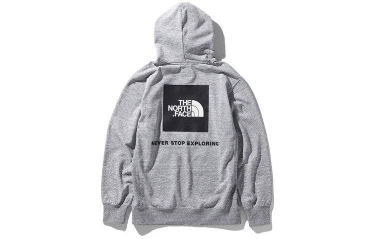 THE NORTH FACE Unisex Back Square Logo Sweatshirt Gray NT12034-Z