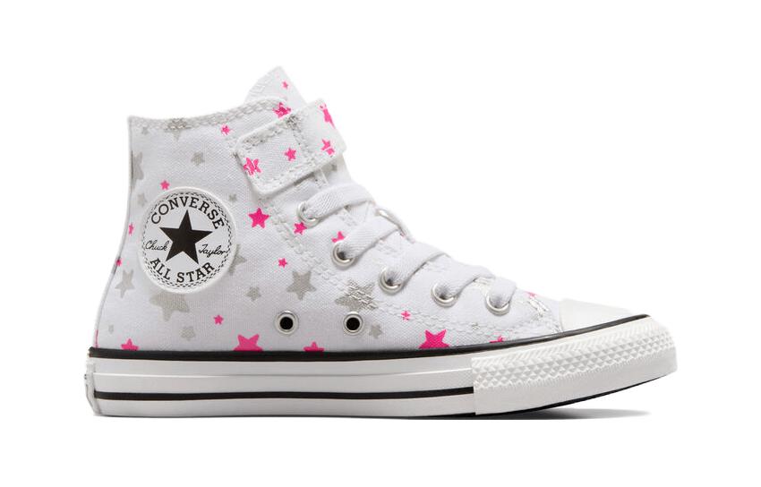 (PS) Converse Chuck Taylor All Star 1V High Top 'White Pink Silver' A05530F