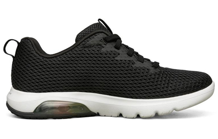 (WMNS) Skechers Go Walk Air Running Shoes Black/White 124074-BKW