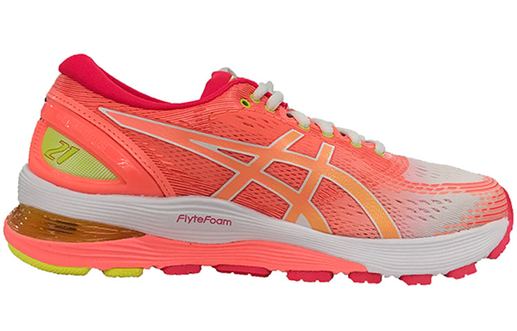 (WMNS) ASICS Gel-Nimbus 21 'Sun Coral' 1012A611-100