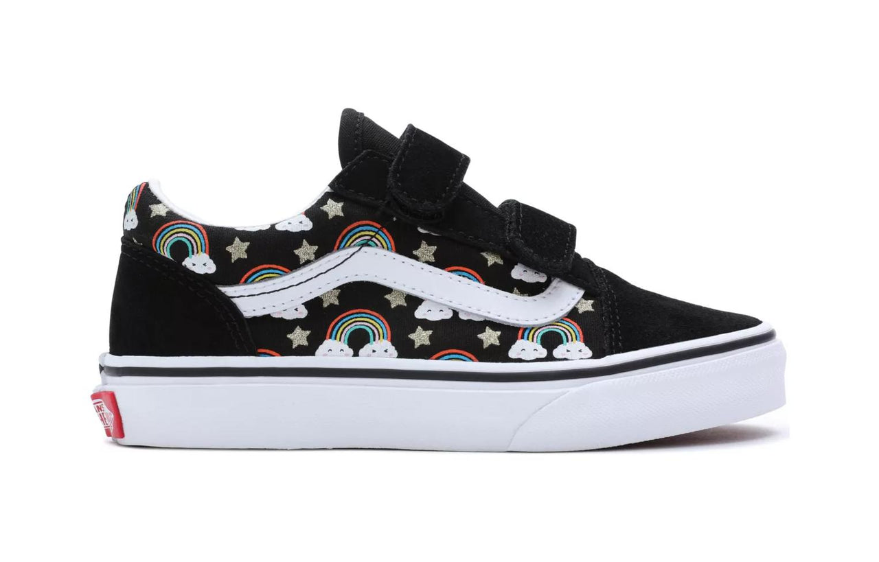(PS) Vans Old Skool Hook and Loop Shoes 'Black White' VN0A38HDBOV