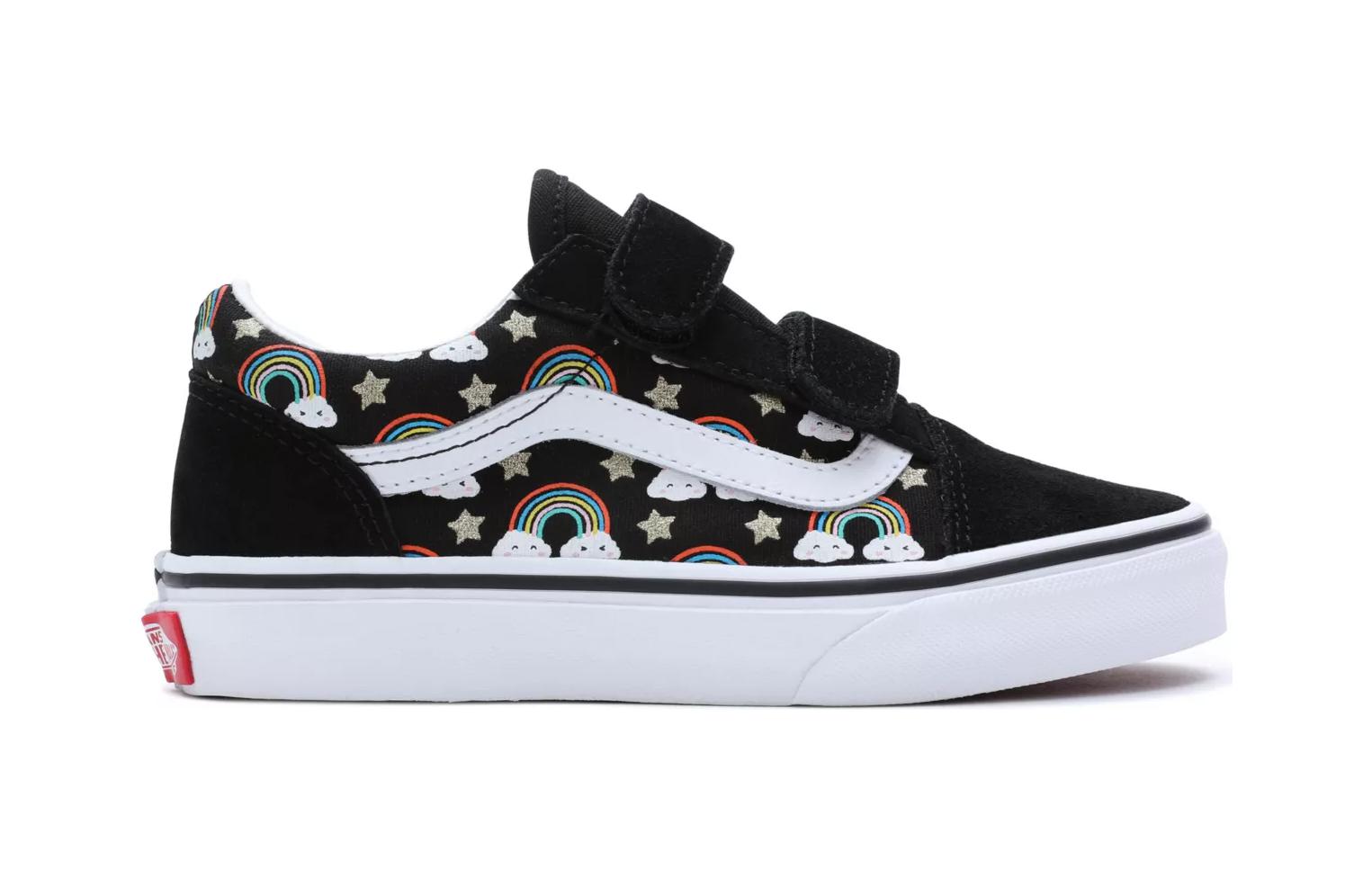 (PS) Vans Old Skool Hook and Loop Shoes 'Black White' VN0A38HDBOV