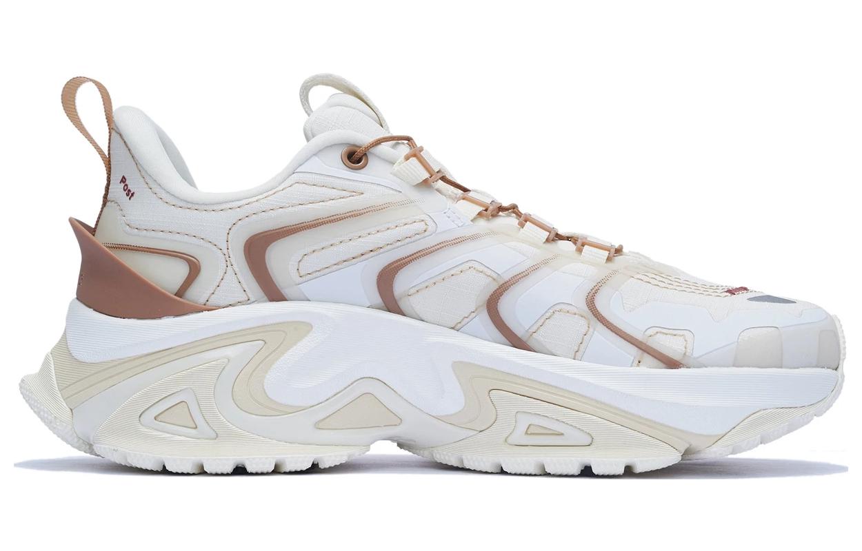 (WMNS) Li-Ning x Soulland X-Claw Ace 3M 'White Brown' AZGS104-7