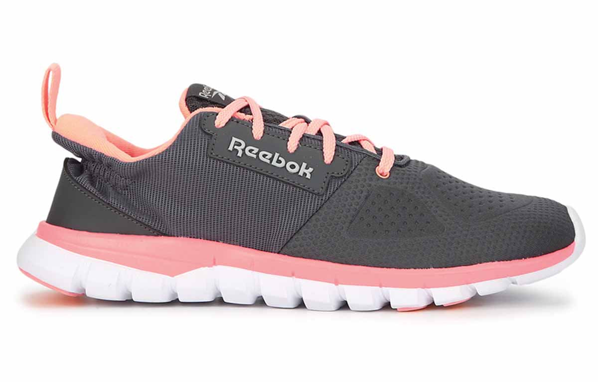 (WMNS) Reebok Aim Runner Gray Pink EW5215