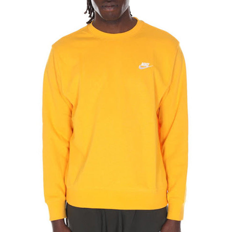 Nike Sports Loose Round Neck Pullover Yellow BV2667-739
