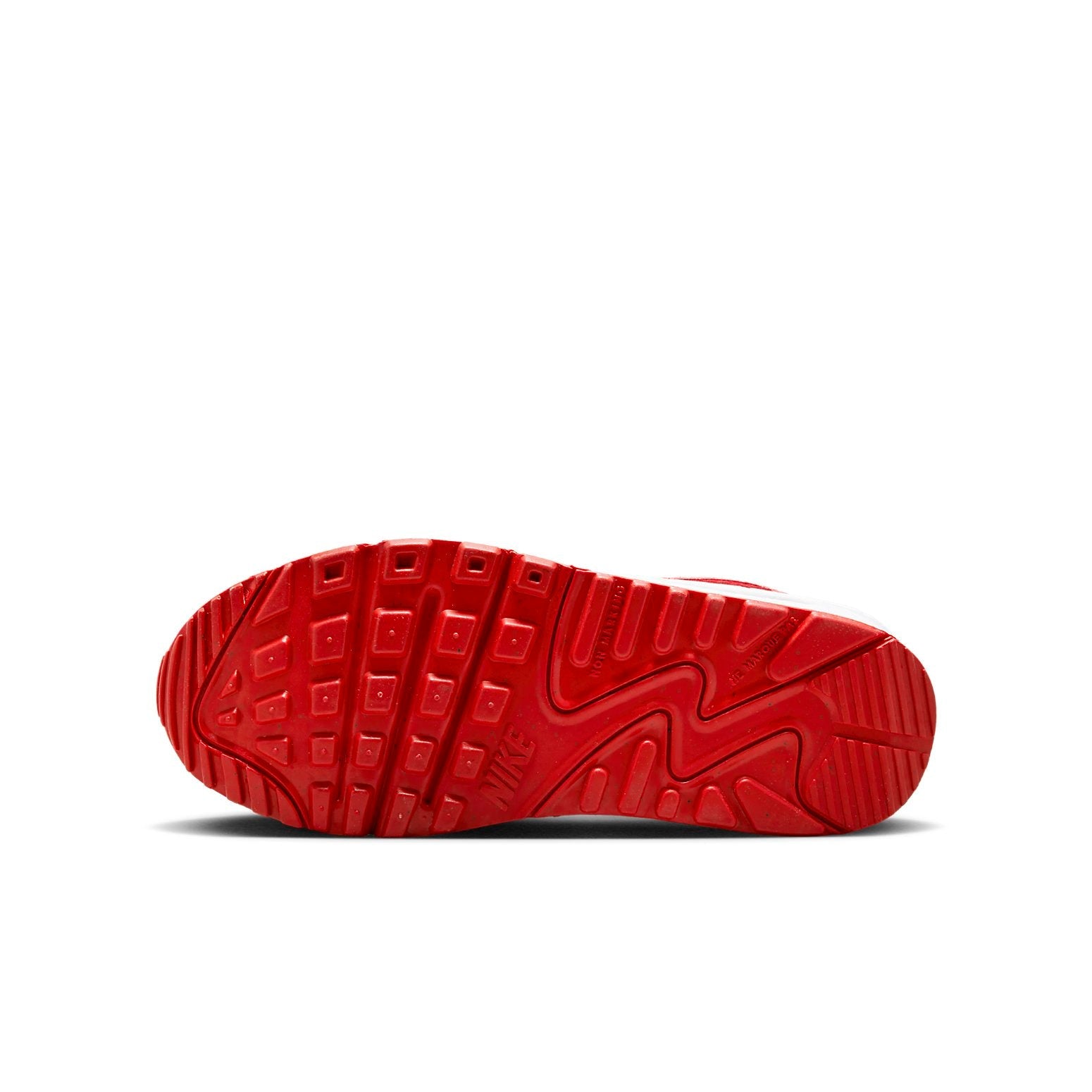 (GS) Nike Air Max 90 Leather 'Track Red' DV3607-600