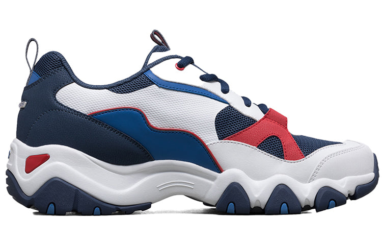 Skechers D'lites 2.0 'White Blue Red' 888003-WBLR