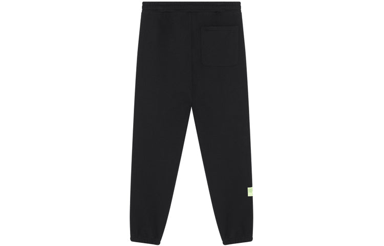 New Balance Logo Casual Sweatpants Asia Sizing 'Black' AMP21366-BK
