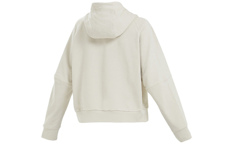 (WMNS) Y-3 Logo Pattern Casual hooded Long Sleeves Hoodie White GK4422