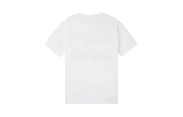 New Balance Men's New Balance Basketball Alphabet Round Neck Short Sleeve White MT01681-WT