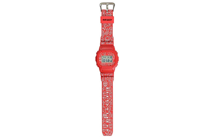 CASIO G-Shock Square 'Red' DW-5600KEITH19-4
