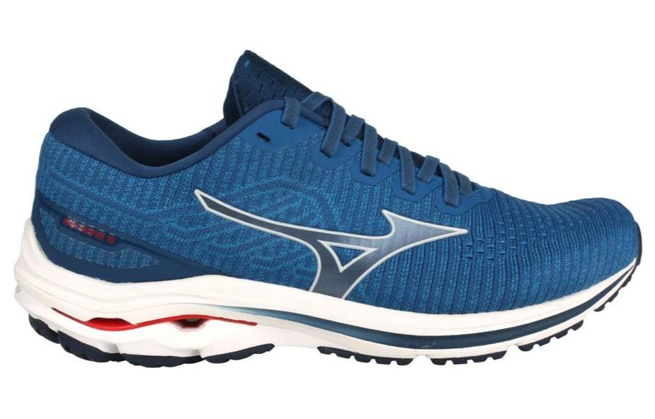Mizuno Wave Inspire 18 Waveknit 'Blue White Red' J1GC222214