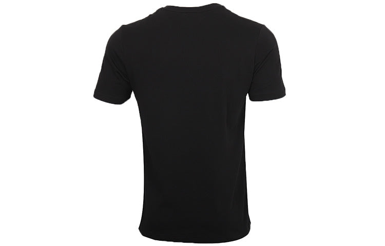PUMA Celebration Graphic Logo Tee 'Black White Blue' 586040-51