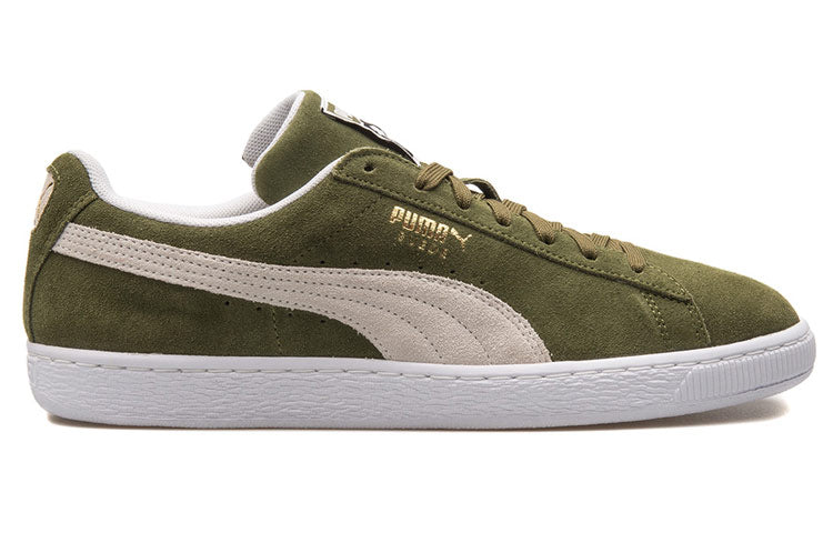 PUMA Suede Classic Low Top Board Shoes Green 365347-14