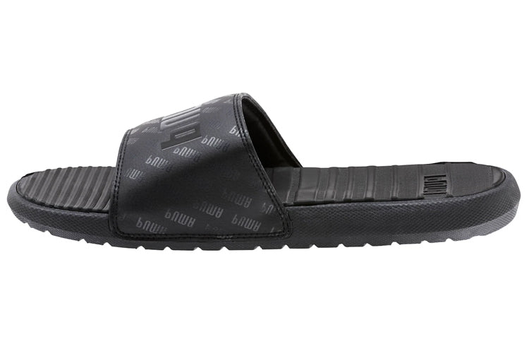 PUMA Cool Cat Bold Graphic Slides Sandals Black 371055-01